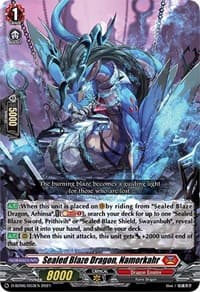Sealed Blaze Dragon, Namorkahr
