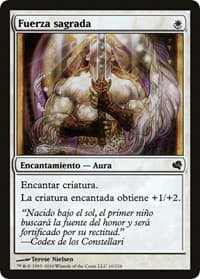 Holy Strength (Spanish) - "Fuerza sagrada"