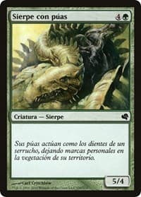 Spined Wurm (Spanish) - "Sierpe con puas"
