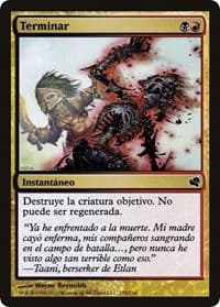 Terminate (Spanish) - "Terminar"