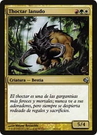 Woolly Thoctar (Spanish) - "Thoctar lanudo"
