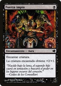 Unholy Strength (Spanish) - "Fuerza impia"