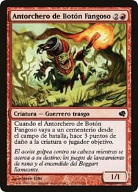 Mudbutton Torchrunner (Spanish) - "Antorchero de Boton Fangoso"