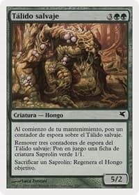 Savage Thallid (Spanish) - "Talido salvaje" (J5)