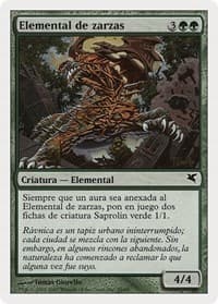 Bramble Elemental (Spanish) - "Elemental de zarzas"