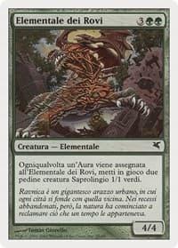 Bramble Elemental (Italian) - "Elementale dei Rovi"