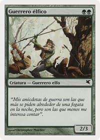 Elvish Warrior (Spanish) - "Guerrero elfico" (B42)