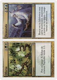 Supply // Demand (Spanish) - "Oferta // Demanda" (J28)