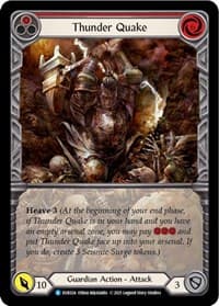 Thunder Quake (Red) (Extended Art)