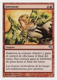 Threaten (Spanish) - "Amenazar" (I27)