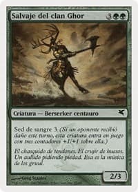 Skarrg, the Rage Pits (Spanish) - "Salvaje del clan Ghor" (I55)
