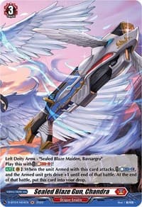 Sealed Blaze Gun, Chandra (Holo)