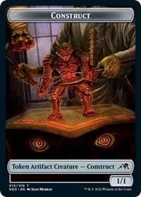 Construct (015) // Blood (017) Double-Sided Token (Challenger 2022)