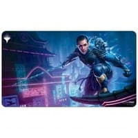 Kamigawa: Neon Dynasty Playmat Kaito Shizuki (V2) for Magic: The Gathering
