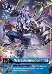 WereGarurumon (Alternate Art)