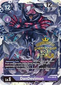 DanDevimon (2021 Championship Finals Event Pack Alt-Art Gold Stamp Set)