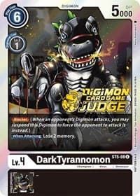 DarkTyrannomon (Judge Pack 1)