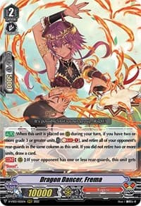 Dragon Dancer, Frema