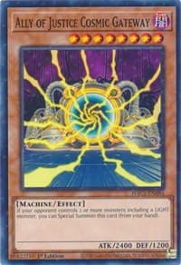 Ally of Justice Cosmic Gateway (Duel Terminal)