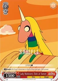 Lady Rainicorn: Date at Sunset