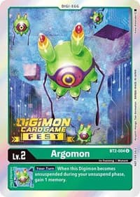 Argomon - BT2-004 (Digimon Card Game Fest 2022)