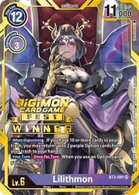 Lilithmon (Digimon Card Game Fest 2022 Winner)
