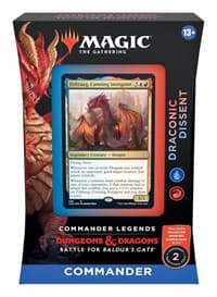 Commander Legends: Battle for Baldur's Gate - Draconic Dissent Commander Deck