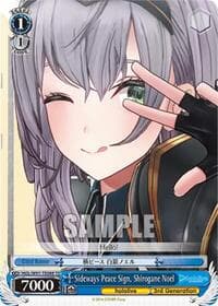 Sideways Peace Sign, Shirogane Noel