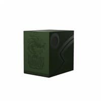Dragon Shield Revised Double Shell - Forest Green (Holds 100+)