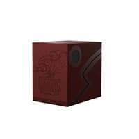 Dragon Shield Revised Double Shell - Blood Red (Holds 100+)