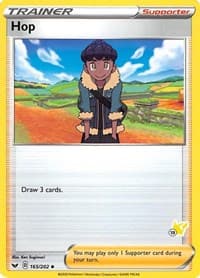 Hop - 165/202 (#13 Pikachu Stamped)