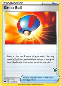 Great Ball - 164/202 (Eevee Stamped)