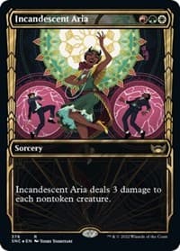 Incandescent Aria (Gilded Foil)