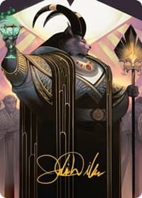 Jetmir, Nexus of Revels Art Card (68/81) (Gold-Stamped Signature)