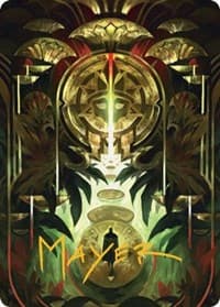 Jetmir's Garden Art Card (76/81) (Gold-Stamped Signature)
