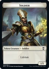 Soldier // Cat Beast Double-Sided Token