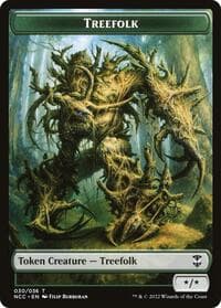 Treefolk // Spider Double-Sided Token