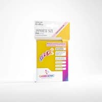 GameGenic Prime Sleeve - Japanese Size - Yellow (60-Pack)