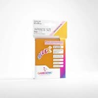 GameGenic Prime Sleeves - Japanese Size - Orange (60-Pack)