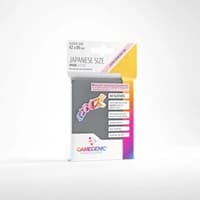 GameGenic Prime Sleeves - Japanese Size - Dark Grey (60-Pack)