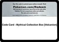 Code Card - Mythical Collection Box [Volcanion]