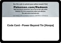 Code Card - Power Beyond Tin [Hoopa]