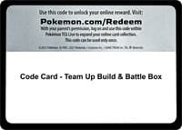 Code Card - Team Up Build & Battle Box