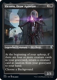 Viconia, Drow Apostate (Foil Etched)