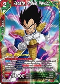 Vegeta, Proud Warrior