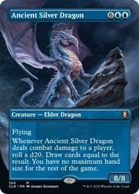 Ancient Silver Dragon (Borderless)