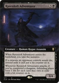 Ravenloft Adventurer (Extended Art)