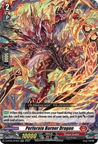 Perforate Burner Dragon
