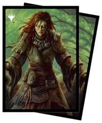 Battle for Baldur's Gate Faldorn, Dread Wolf (B) Standard Deck Protector sleeves for Magic (100-Pack)