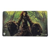 Commander Legends: Battle for Baldur's Gate Playmat Faldorn, Dread Wolf Herald (B) for Magic: The Gathering